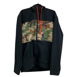 ★★ SIMMS シムス　フィッシングジャケット 　Ｍサイズ　ローグ フーディ ブラック　 x 迷彩 Bランク