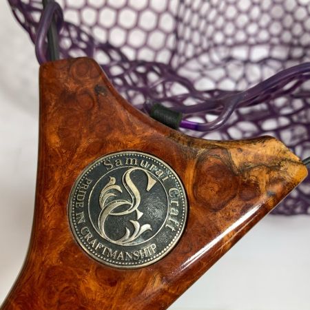  サムライクラフト ランディングネット　インスタネットホルダー付　全長約46cm