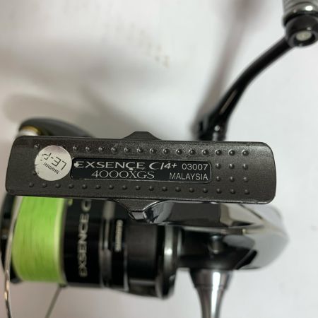  SHIMANO シマノ 12エクスセンスCI4+ 4000XGS  スピニングリール　夢屋リールスタンド付 03007