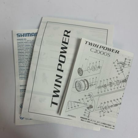  SHIMANO シマノ  24ツインパワー C2000S 　スピニングリール 046765
