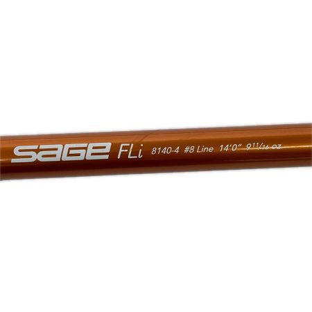  sage セージ ロッド フライロッド sage FLi 8140-4 #8 14'0" ハードケース付