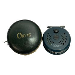 ★★ ORVIS フライリール　ポーチ付 Rocky mountain Ⅳ Bランク