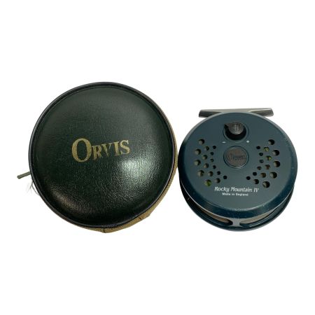  ORVIS フライリール　ポーチ付 Rocky mountain Ⅳ