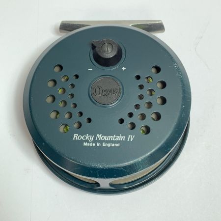  ORVIS フライリール　ポーチ付 Rocky mountain Ⅳ