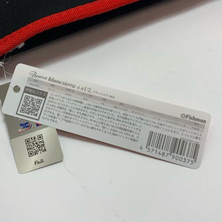  Fishman フィッシュマン トラウトロッド　ソフトケース付き BEAMS blancsierra 4.8UL