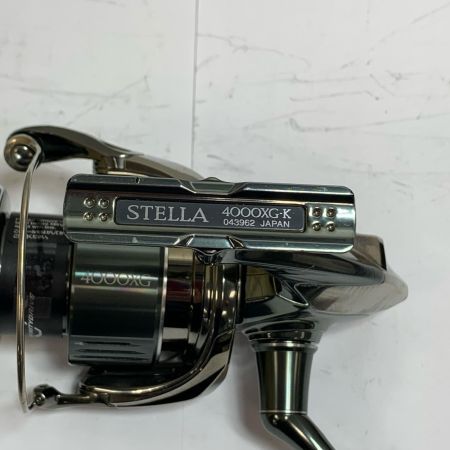  SHIMANO シマノ 22ステラ4000XG スピニングリール　箱、ポーチ付 043962