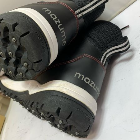  mazume マズメ フィッシングブーツ 26.0cm　スパイクシューズ ブラック x レッド
