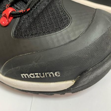  mazume マズメ フィッシングブーツ 26.0cm　スパイクシューズ ブラック x レッド