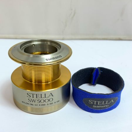  SHIMANO シマノ 01ステラSW 5000HG  スピニングリール　替えスプール、ハンドルノブ付 SC79K