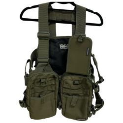 ★★ LITTLE PRESENTS リトルプレゼンツ フィッシングベスト ポーチセット オリーブ Bランク