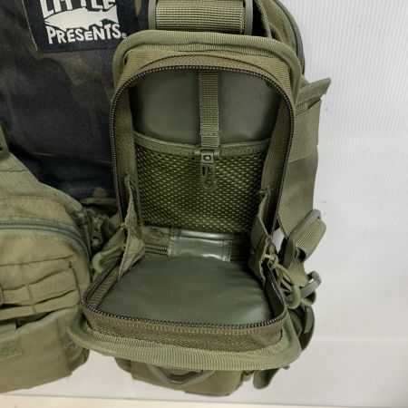  LITTLE PRESENTS リトルプレゼンツ フィッシングベスト ポーチセット オリーブ