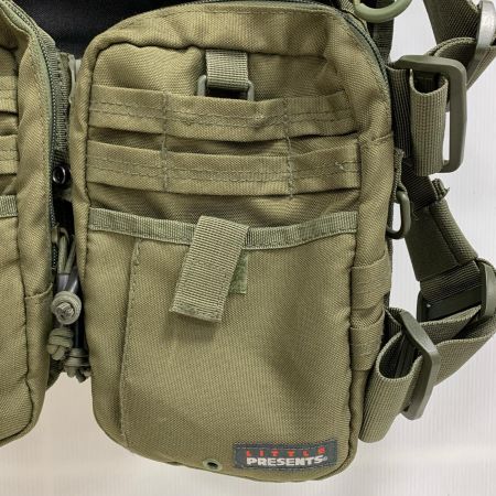  LITTLE PRESENTS リトルプレゼンツ フィッシングベスト ポーチセット オリーブ