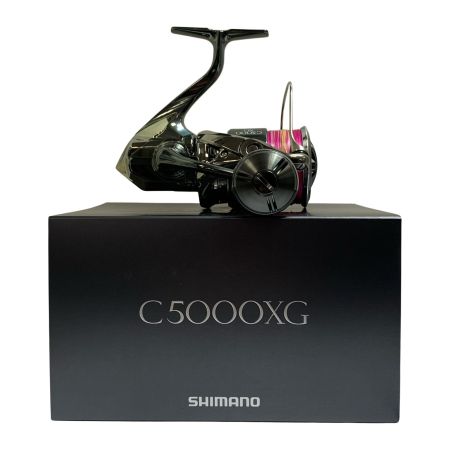  SHIMANO シマノ 22ステラ C5000XG　スピニングリール　箱、ポーチ付 043979