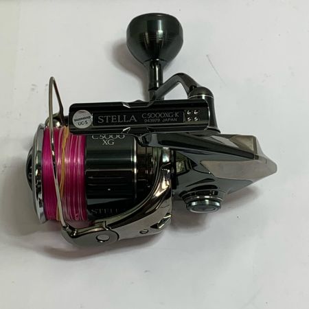  SHIMANO シマノ 22ステラ C5000XG　スピニングリール　箱、ポーチ付 043979