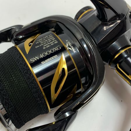  SHIMANO シマノ 20ステラSW4000XG　スピニングリール　箱、ポーチ付 04074
