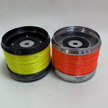  SHIMANO シマノ 03’パワーエアロ  スプール2個付　スピニングリール 01763