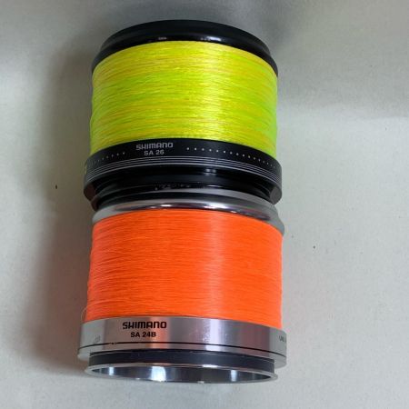  SHIMANO シマノ 03’パワーエアロ  スプール2個付　スピニングリール 01763