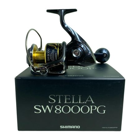  SHIMANO シマノ スピニングリール 13ステラSW8000PG キズ有  03069