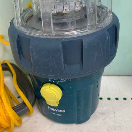  hapyson 乾電池式高輝度LED水中集魚灯 使用感あり YF-501