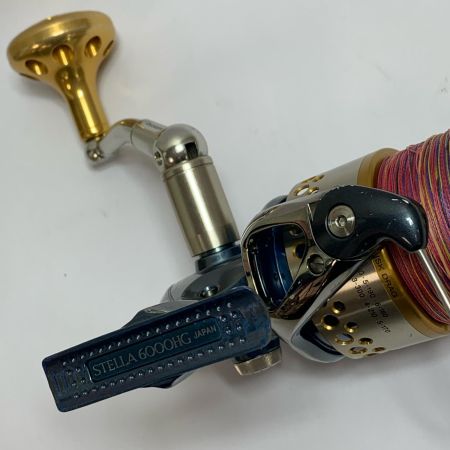 SHIMANO シマノ 01ステラ6000HG  スピニングリール　ハンドルノブ純正なし　本体のみ SC79M