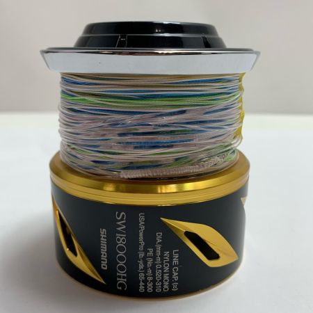  SHIMANO シマノ スプール 20ステラSW 18000HG プールエッジキズ有