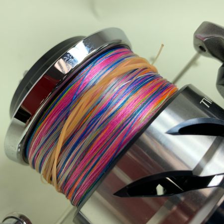  SHIMANO シマノ スピニングリール 21ツインパワーSW 8000HG 箱・取説付 ゴメクサスリールスタンド付属 04228