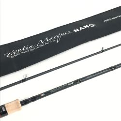 $$ Abu Garcia アブガルシア ルアーロッド トラウティンマーキスナノ 竿袋付き TMNS-802H-KR Bランク