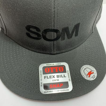  STUDIO OCEAN MARK フィッシングキャップ グレー