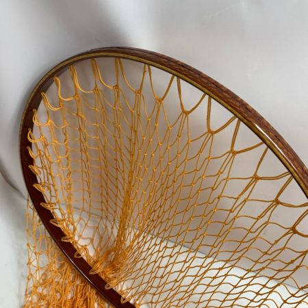  fish owl ランディングネット キズ有 