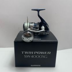 ★★ SHIMANO シマノ スピニングリール  21ツインパワーSW 4000XG 04221 Bランク