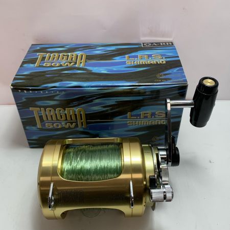 SHIMANO シマノ 両軸リール  ﾃｨｱｸﾞﾗ50W L.R.S