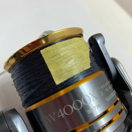  SHIMANO シマノ  スピニングリール  09ツインパワーSW 4000XG  左軸なし 02324
