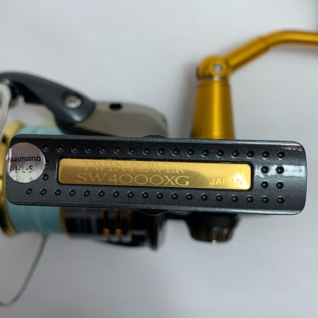  SHIMANO シマノ スピニングリール 09ツインパワーSW 4000XG  左軸なし 02324