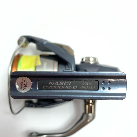 SHIMANO シマノ スピニングリール 26ナスキーC3000HG 048141