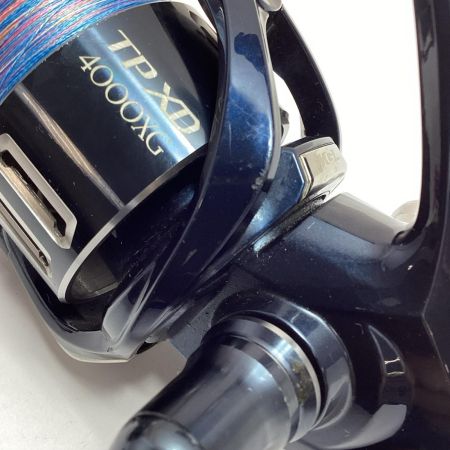  SHIMANO シマノ スピニングリール  21ツインパワー XD 4000XG リールスタンド付き 04293