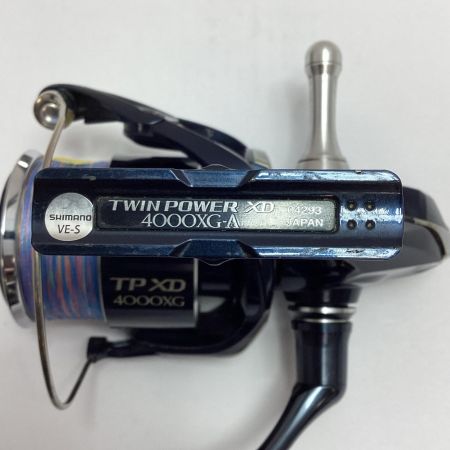  SHIMANO シマノ スピニングリール  21ツインパワー XD 4000XG リールスタンド付き 04293