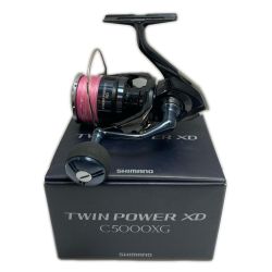 ★★ SHIMANO シマノ  スピニングリール　25ツインパワーXD　C5000XG 047939 Aランク