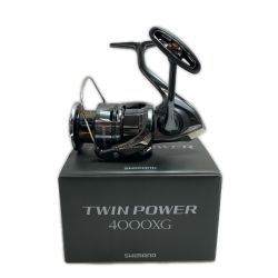★★ SHIMANO シマノ スピニングリール 24ツインパワー 4000XG 美品 未使用品(S) 046871 Sランク