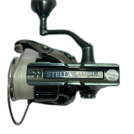  SHIMANO シマノ スピニングリール 22ステラ 4000MHG 純正ハンドル付 043955