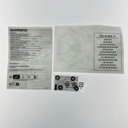  SHIMANO シマノ スピニングリール 26ナスキー 4000 箱付 048158