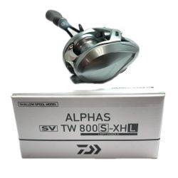 DAIWA ダイワ ベイトリール アルファス SV TW 800S-XHL キズ有 00630228 Cランク