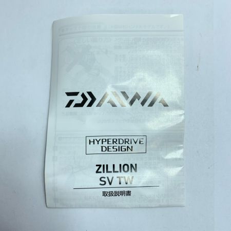 DAIWA ダイワ ベイトリール 21ジリオン SV TW 1000H  00630215