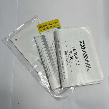 DAIWA ダイワ 電動リール 17レオブリッツ S500J 程度B 箱、コード付 810001