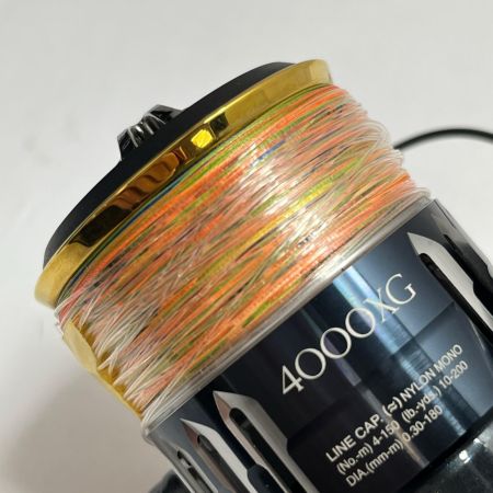 SHIMANO シマノ スピニングリール  17ツインパワーXD 4000XG  リールスタンド/夢屋ハンドル 03747