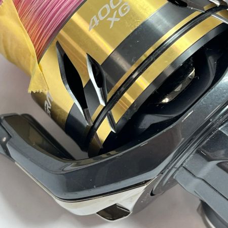 SHIMANO シマノ スピニングリール 25アルテグラ 4000XG スプールエッジ傷有  048035