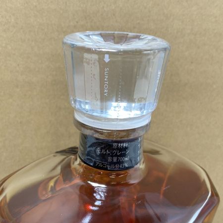 【北海道内限定発送】 CREST サントリークレスト 【未開栓品】ジャパニーズ　700㎖　箱無　12年　43度 未開栓