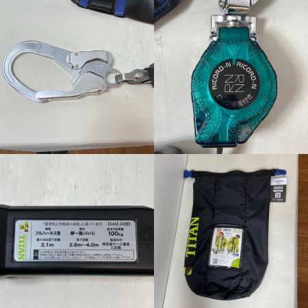  TITAN 【未使用品】フルハーネス PAHN-10A-BL-L