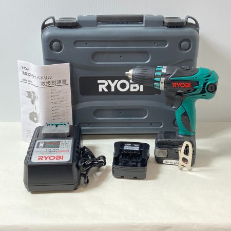  RYOBI リョービ 充電式ドライバドリル　14.4v BDM-1410 グリーン