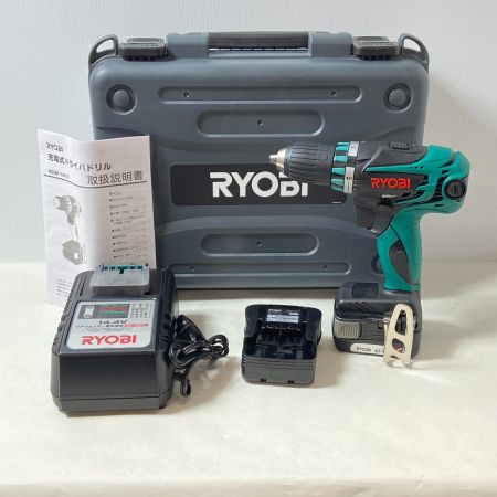 RYOBI リョービ 充電式ドライバドリル 14.4v BDM-1410 グリーン｜中古｜なんでもリサイクルビッグバン