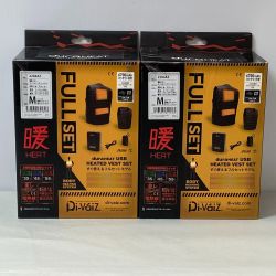 ΦΦ DIVAIZ 【未使用品】電熱ベスト　モバイルバッテリーセット　Mサイズ2個セット 2204AZ Nランク